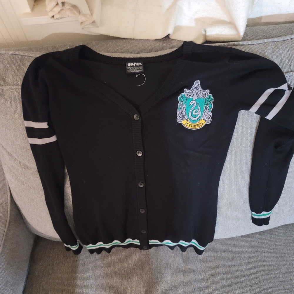 Slytherin size small cardigan
